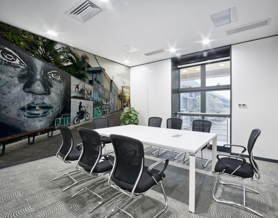 Bali Art Sunset Wall Printing