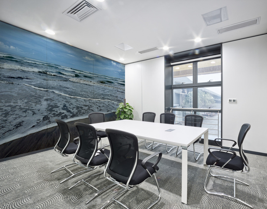 Ocean Patterns Wall Printing