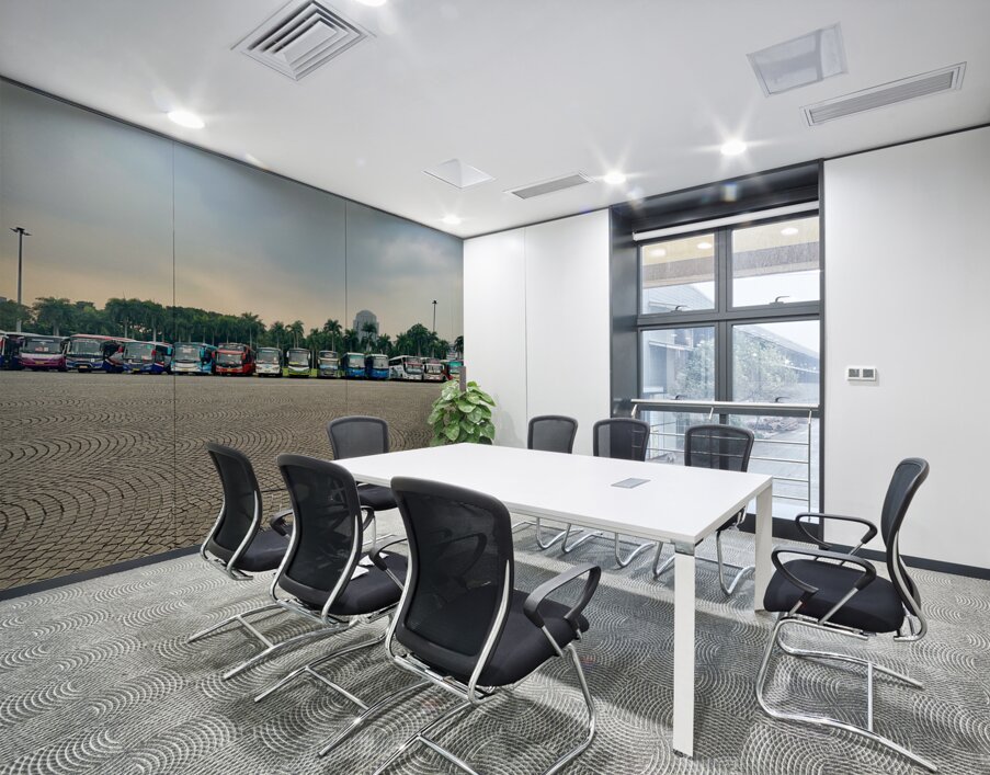 Bus Line Jakarta Wall Printing