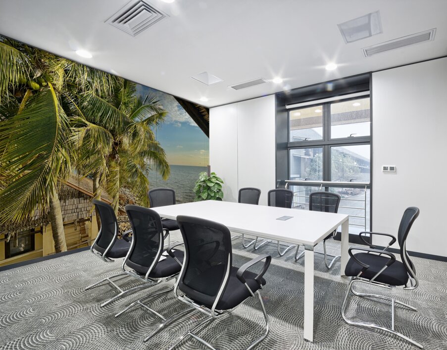 From the Balcony in Miri 2 Wall Printing