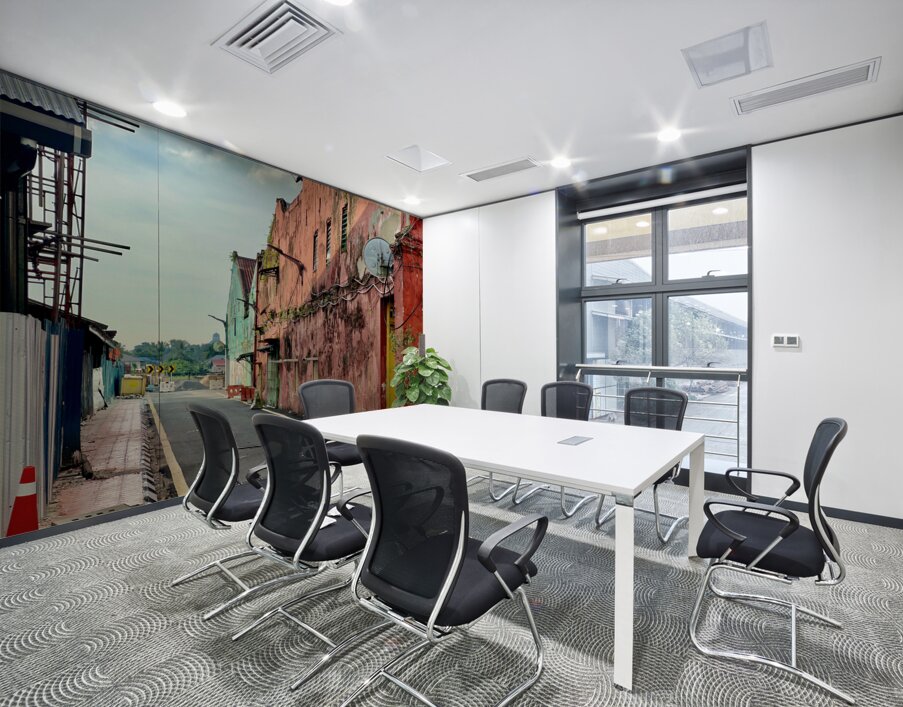 Streets of Kuching Borneo 2 Wall Printing