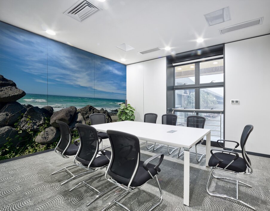 A Glimpse at the Ocean Jeju South Korea Wall Printing