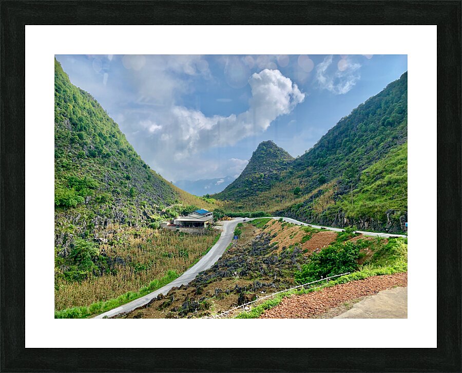 Little Peak House Picture Frame print