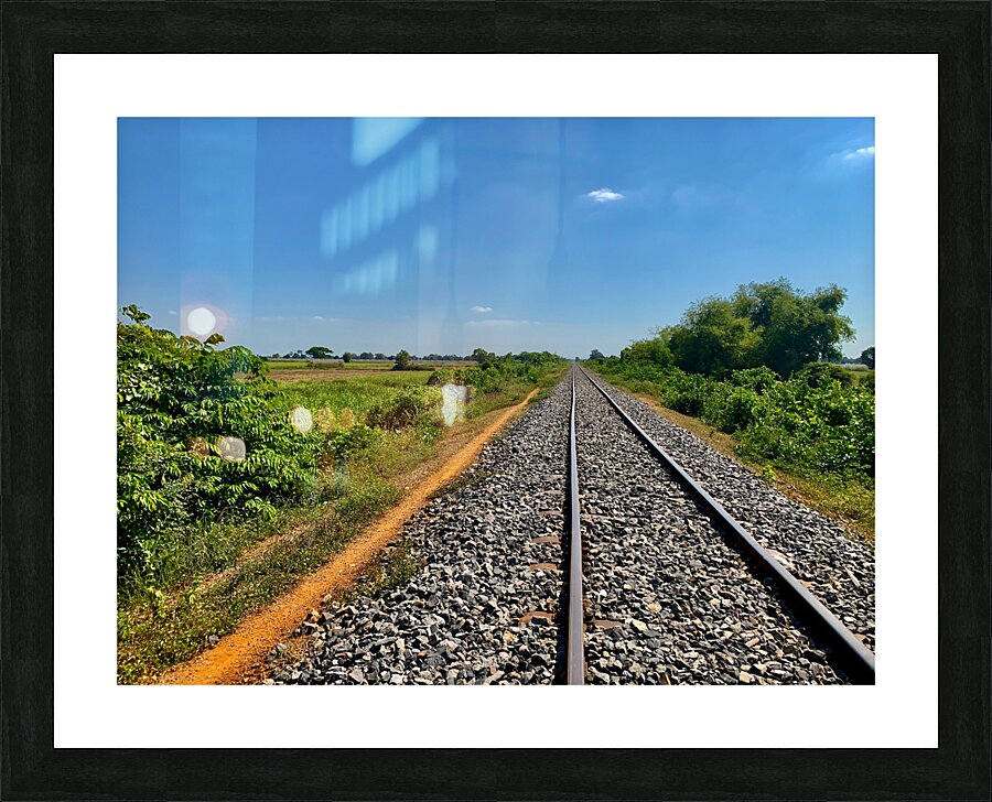 On the track Picture Frame print
