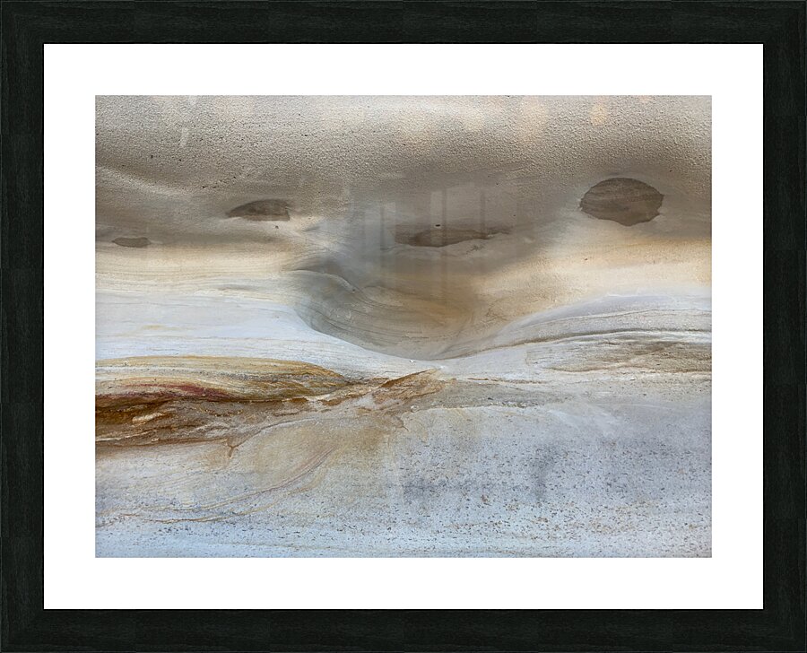 Rock Art Picture Frame print