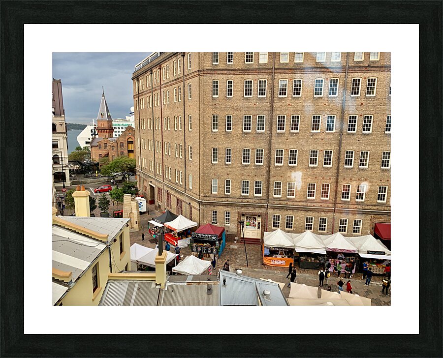 Market Street Picture Frame print