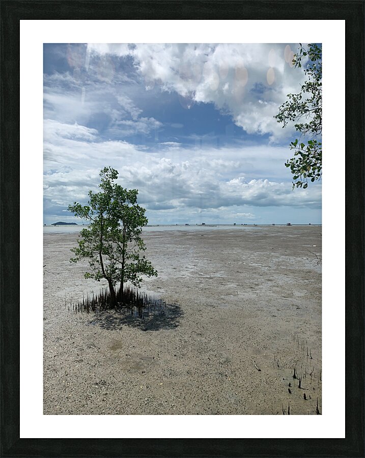 The Tree Picture Frame print