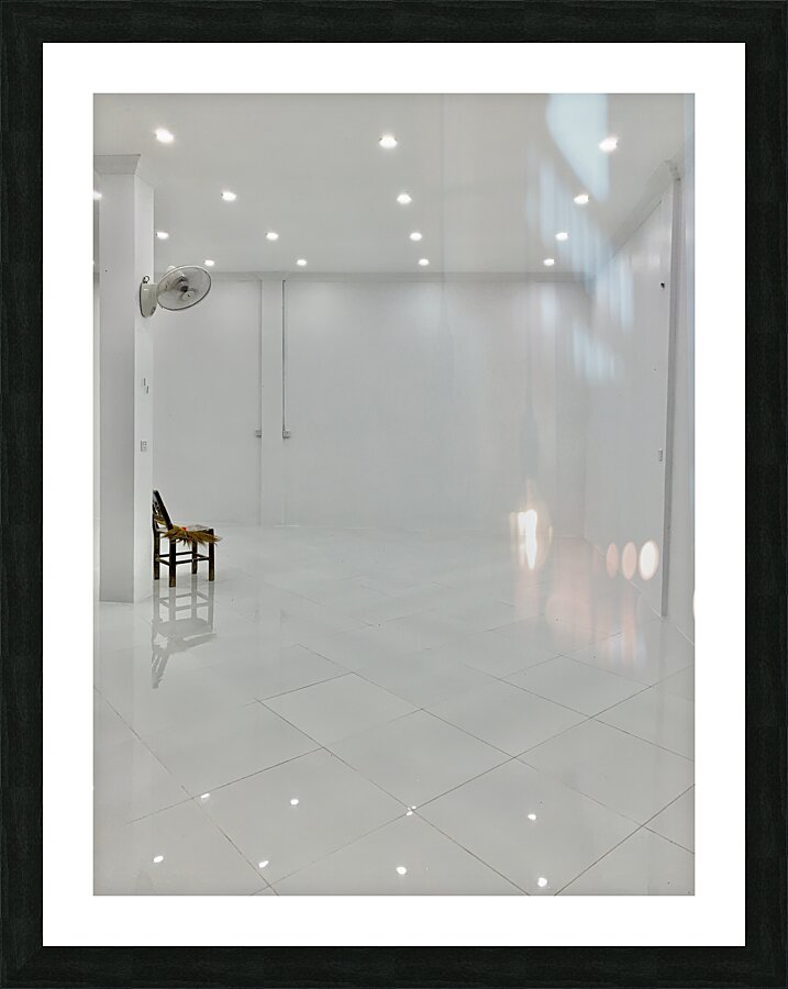 White Room Picture Frame print