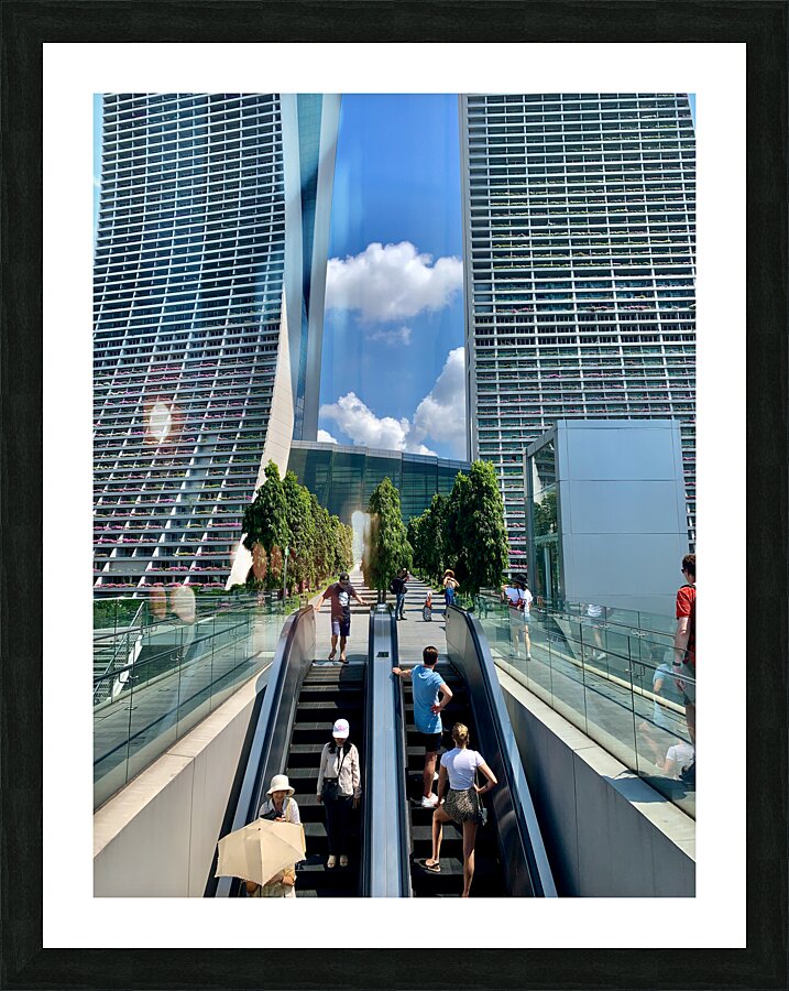 Up to the Sky Picture Frame print