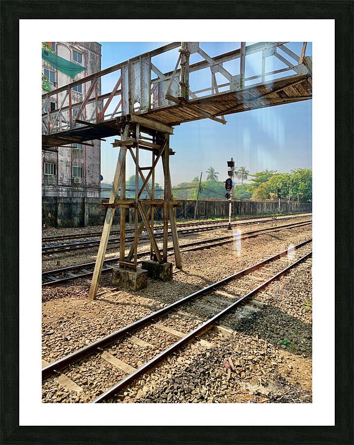 The Railroad Picture Frame print