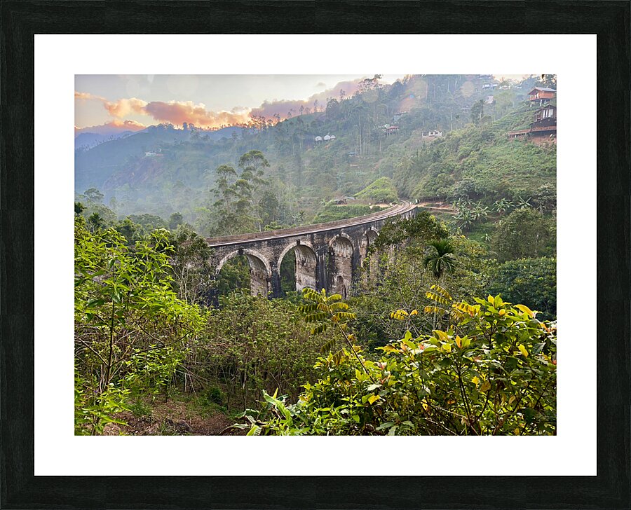 9 Arch Bridge Ella Picture Frame print