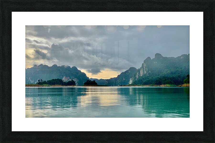 Scary Sky Ahead Picture Frame print