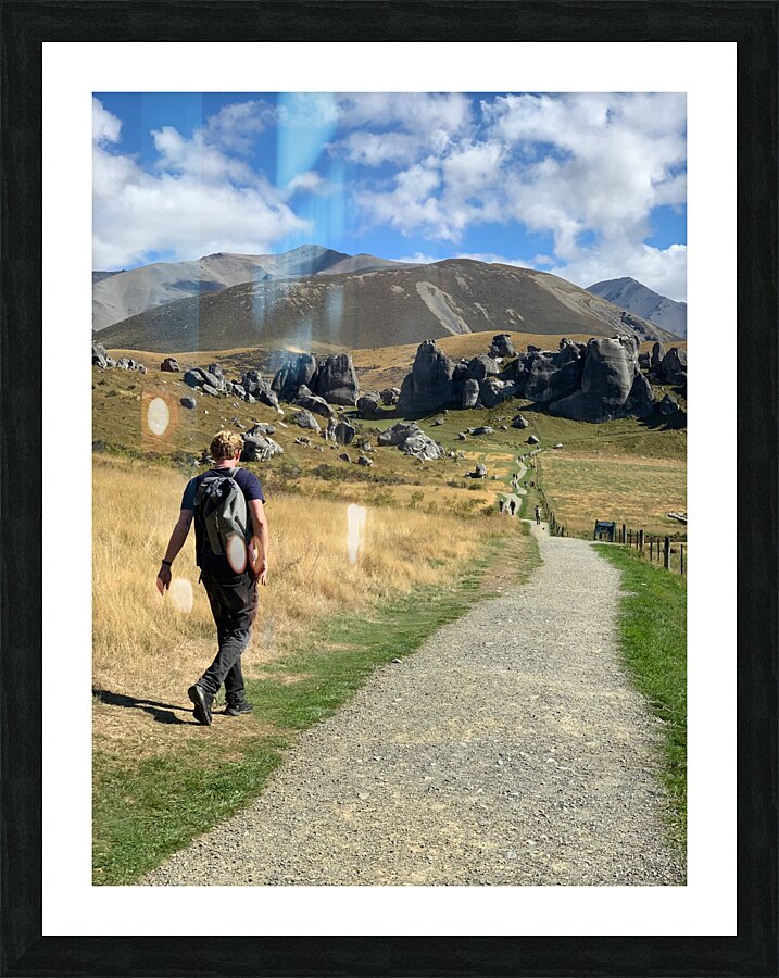 Ready For the Hike Picture Frame print