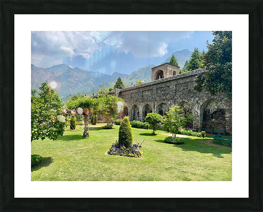 Pari Mahal Srinagar Picture Frame print