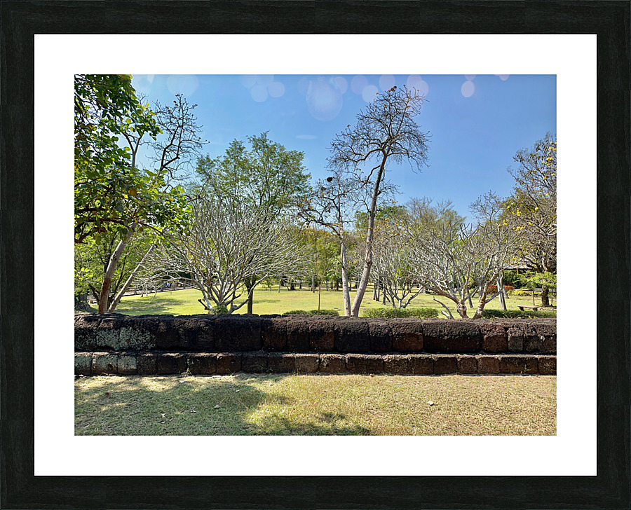 Half Wall Protection Picture Frame print