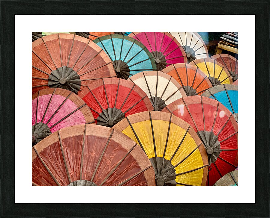 Colorful Umbrellas 2 Picture Frame print