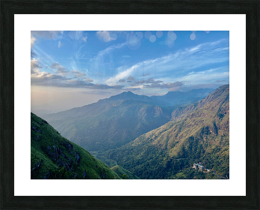 Early Mountain Hike Picture Frame print