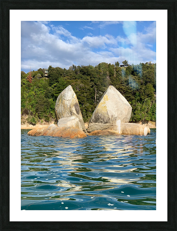 Split Apple Rock New Zealand 1 Picture Frame print