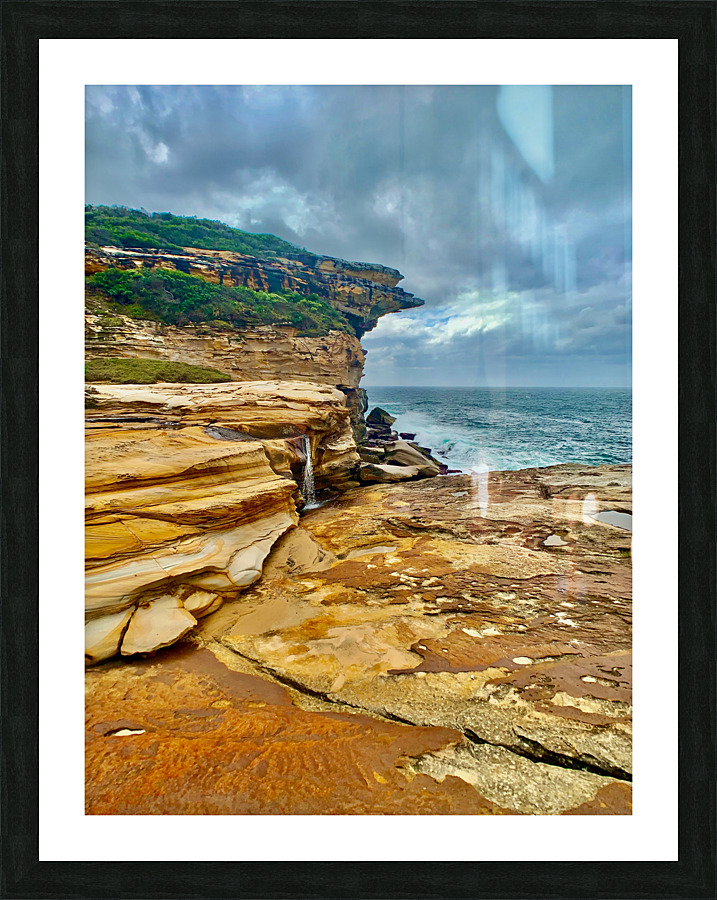 Australian Coast Picture Frame print