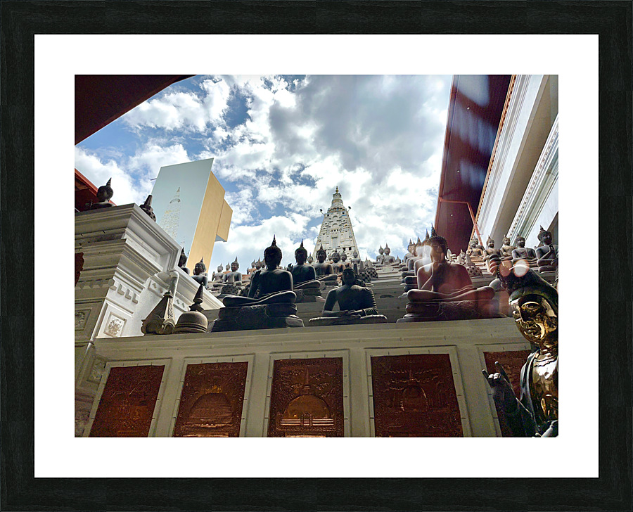 Gangaramaya Temple in Colombo Sri Lanka 1 Picture Frame print