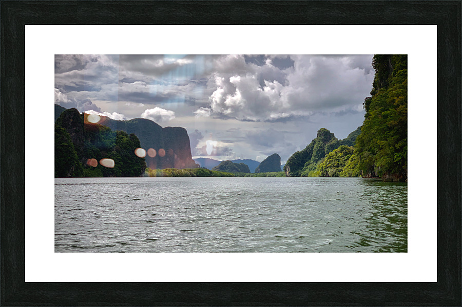 Amazing Scenery on the Sea Picture Frame print