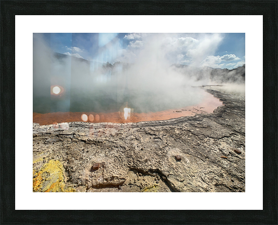Wai O Tapu Thermal Wonderland 3 Picture Frame print