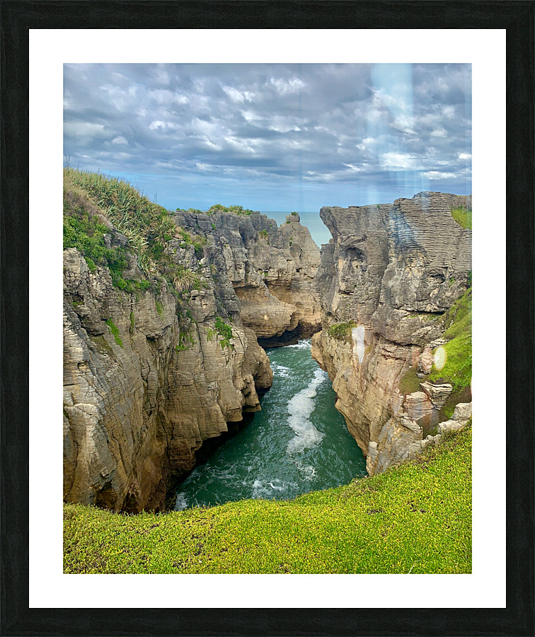 Punakaiki Pancake Rocks New Zealand 3 Picture Frame print