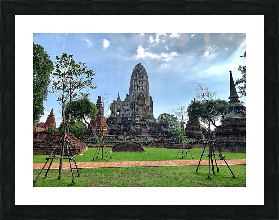 Ayutthaya Historical Park Temples 11 Picture Frame print