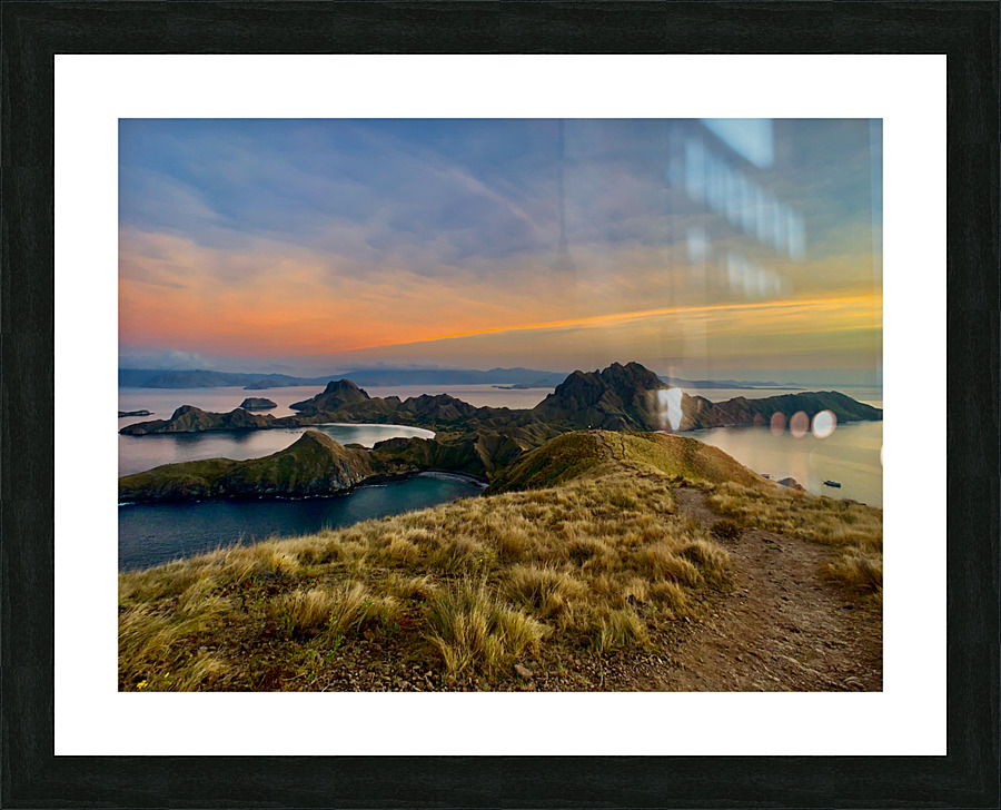Padar Island Indonesia 2 Picture Frame print