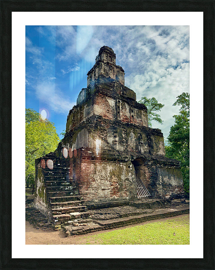 The Sacred City of Polonnaruwa 4 Picture Frame print