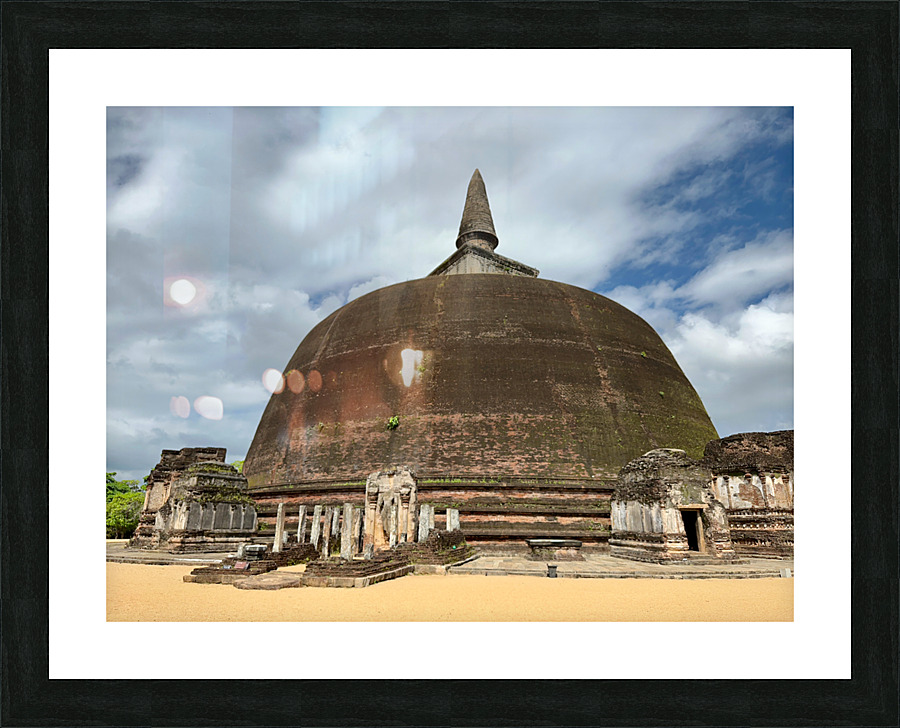 The Sacred City of Polonnaruwa 7 Picture Frame print