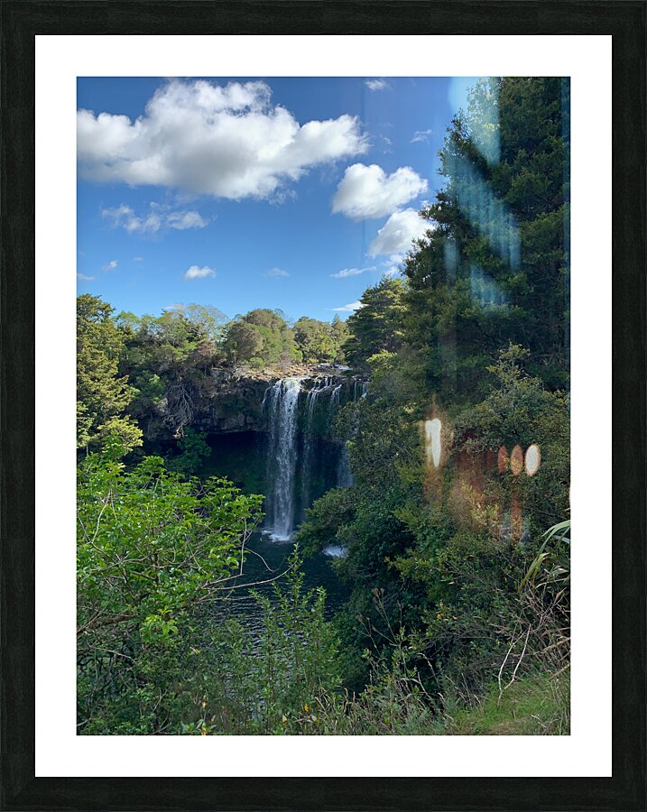 Kerikeri Falls New Zealand Picture Frame print