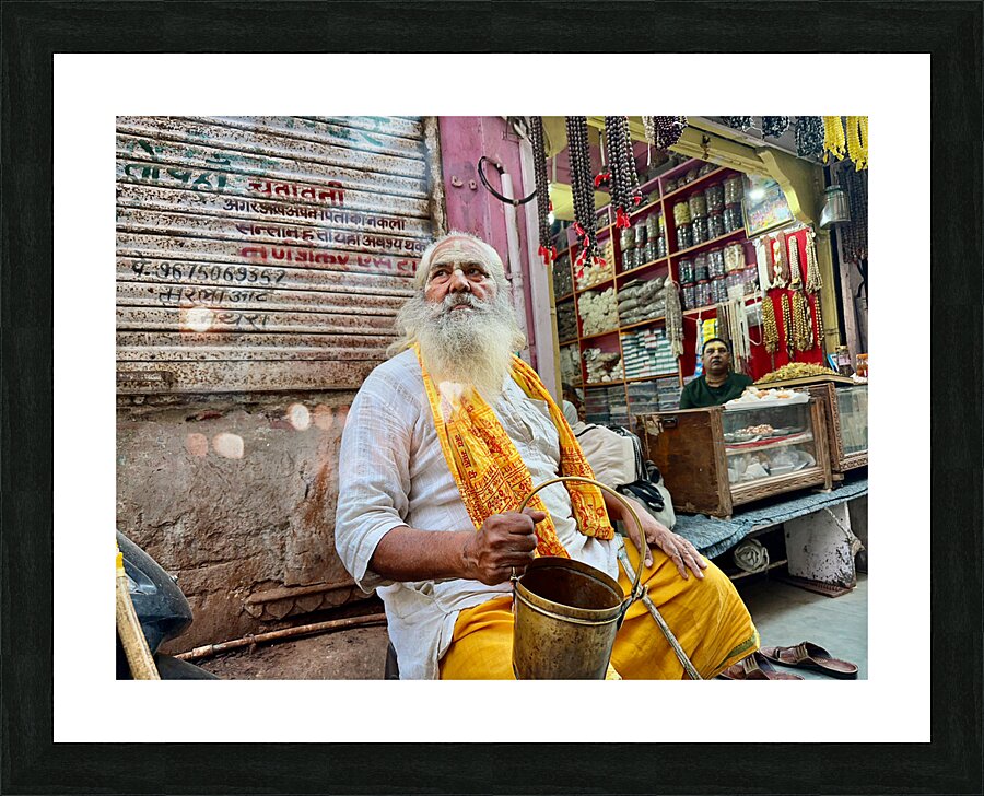 Vishram Ghat Temple 5 Picture Frame print
