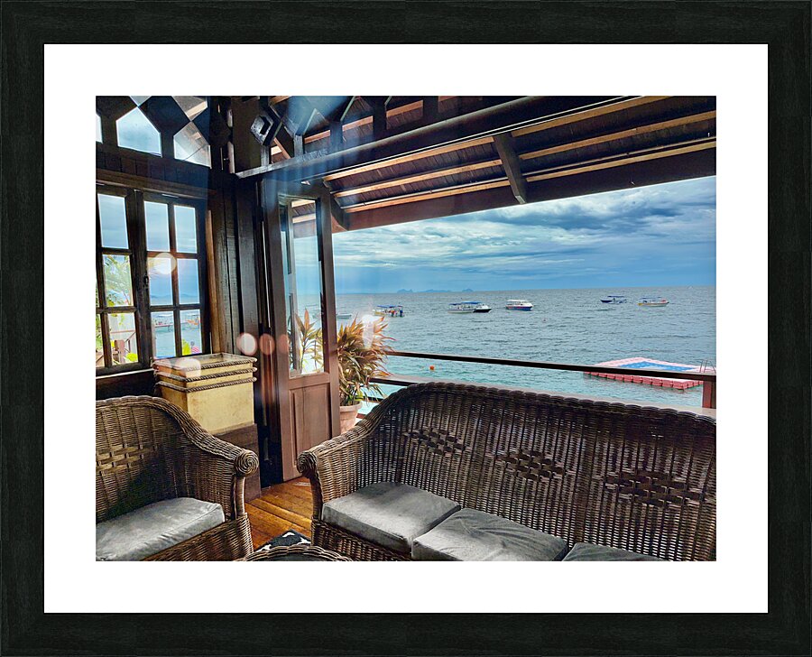 Maboul Island 11 Picture Frame print