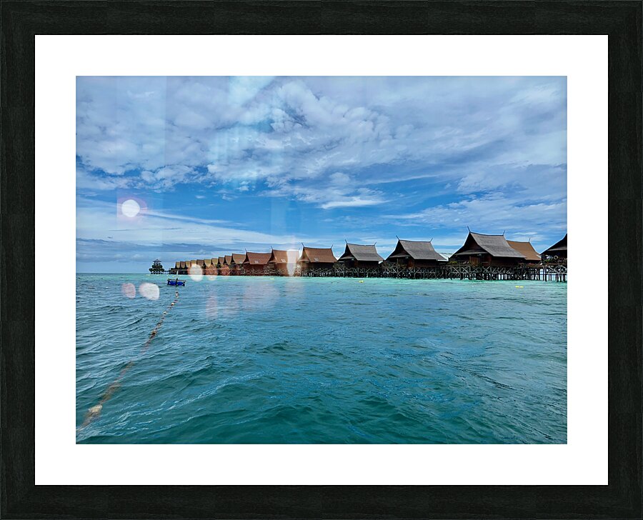 Maboul Island 18 Picture Frame print