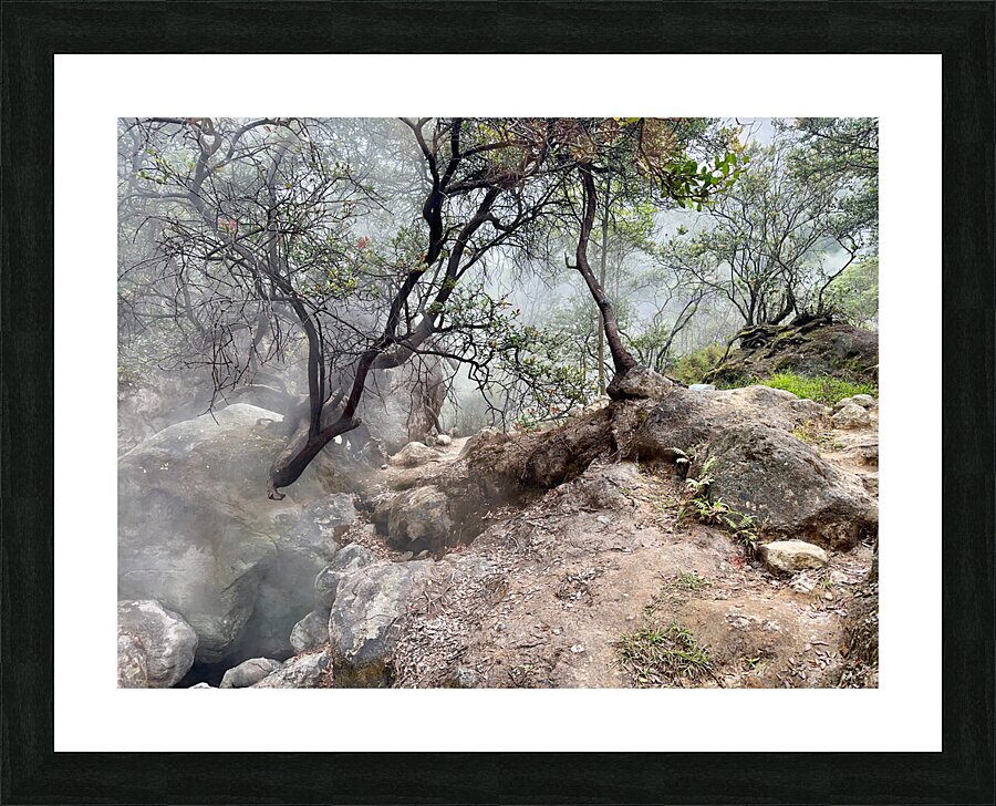 Cibuni Rengganis Crater Java Indonesia 6 Picture Frame print
