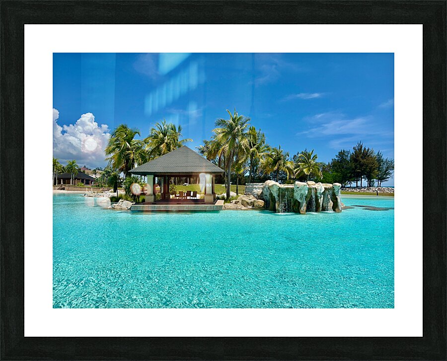 The Empire Brunei 4 Picture Frame print