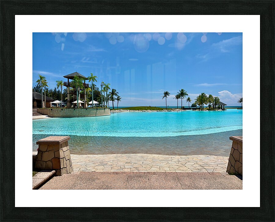 The Empire Brunei 3 Picture Frame print