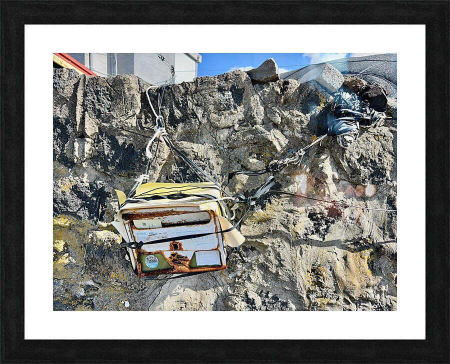 The Mailbox Jeju South Korea Picture Frame print