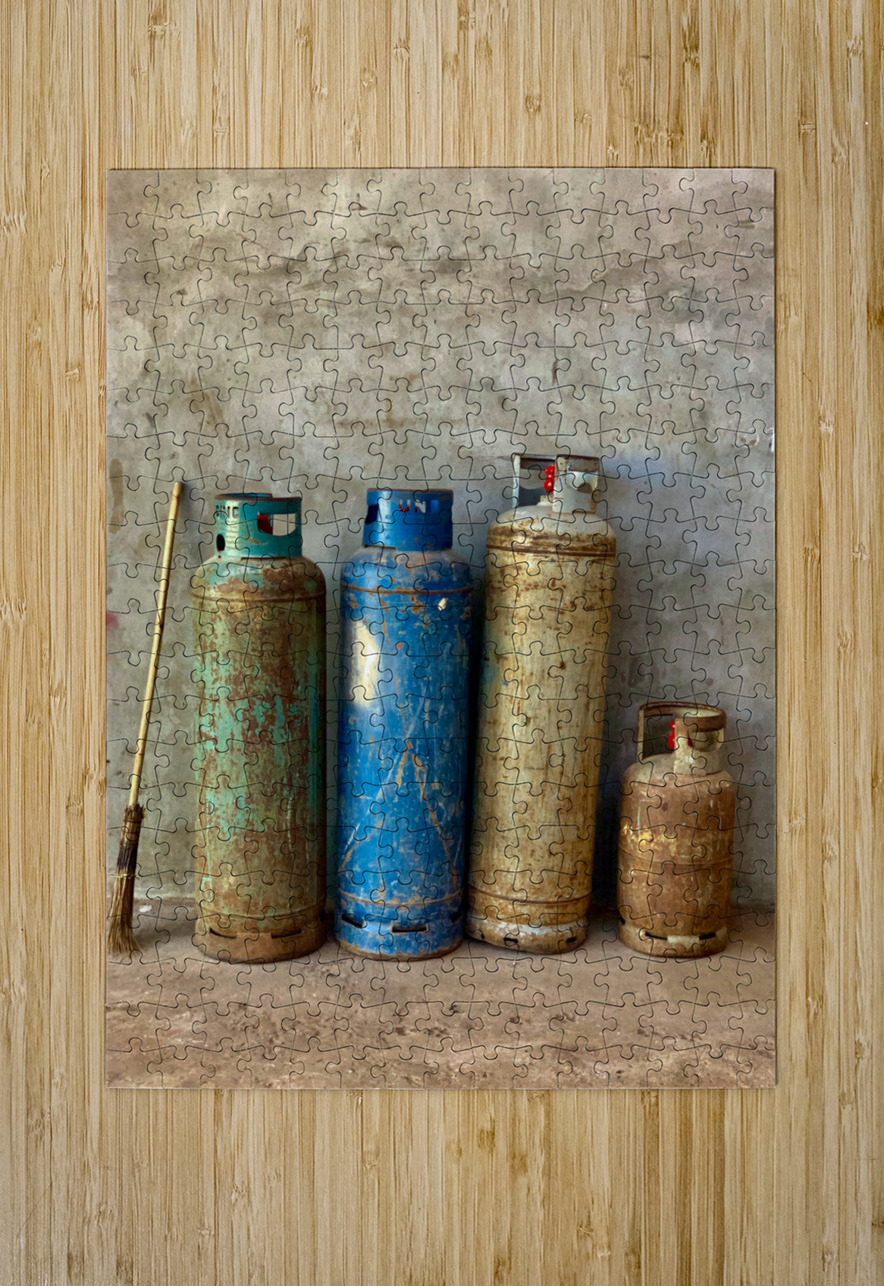 Gas Tanks Jimmy Roy Photos Puzzle printing