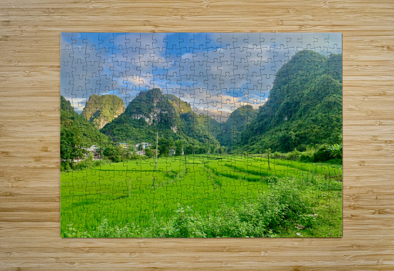 Green Mountains Jimmy Roy Photos Puzzle printing
