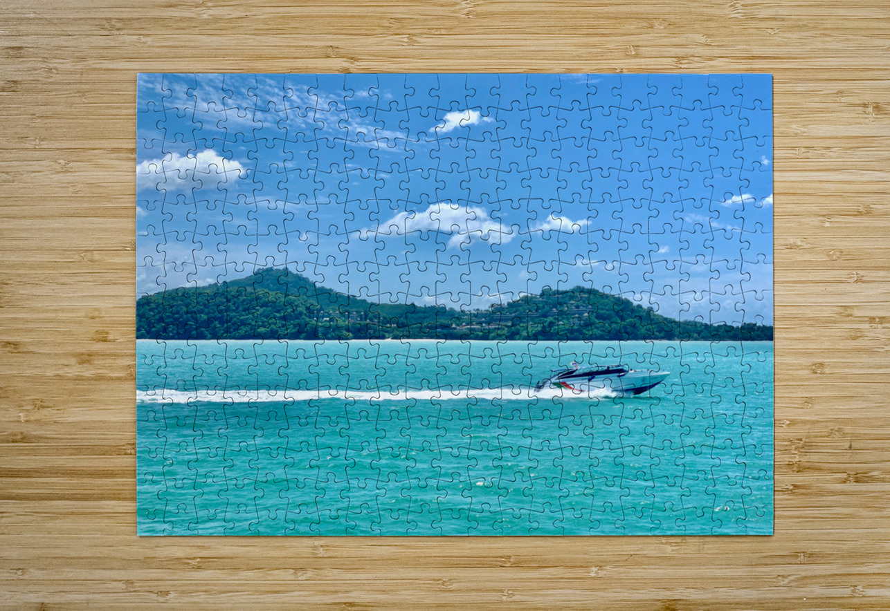 Fast Boat Jimmy Roy Photos Puzzle printing