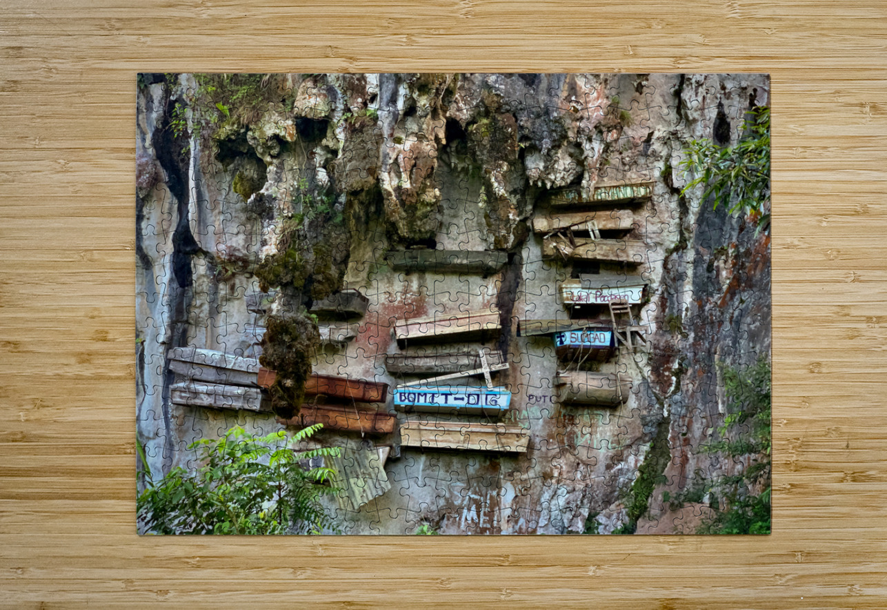Hanging Coffins Jimmy Roy Photos Puzzle printing