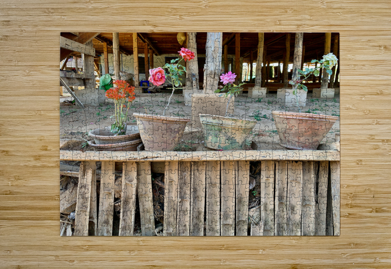 Flower Pots Jimmy Roy Photos Puzzle printing