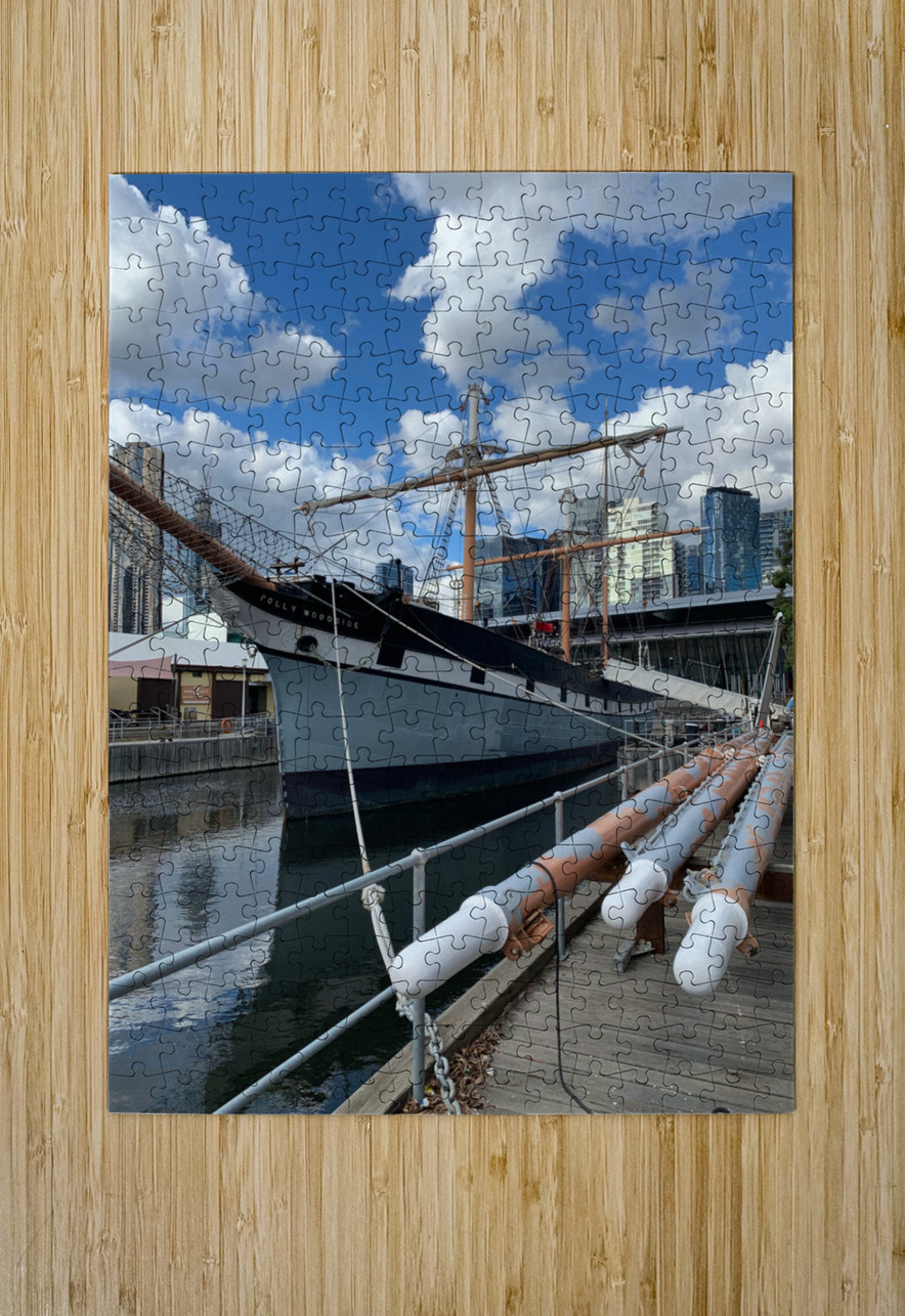 Boat in the City Jimmy Roy Photos Puzzle printing