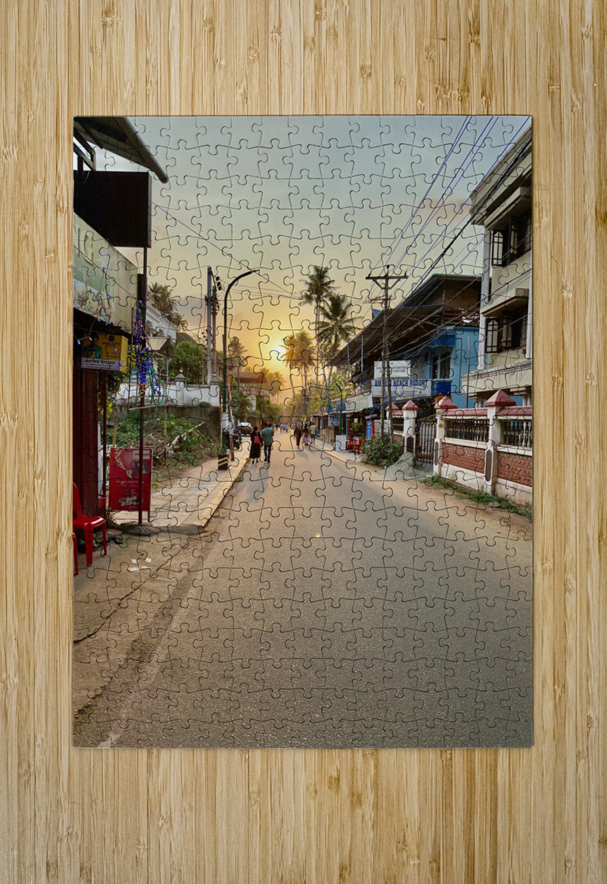 Sunset Street Jimmy Roy Photos Puzzle printing