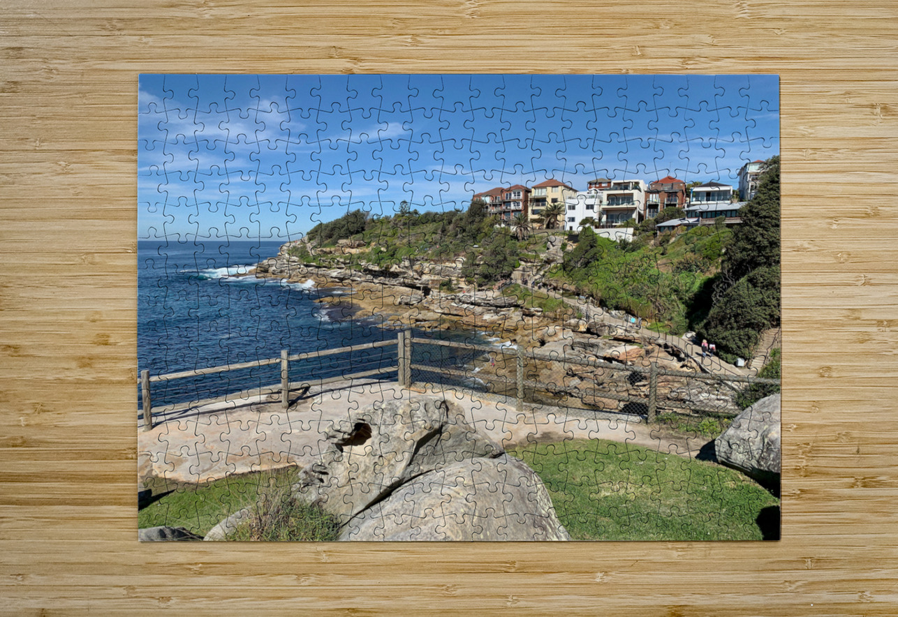 Walkway Along the Shore Jimmy Roy Photos Puzzle printing