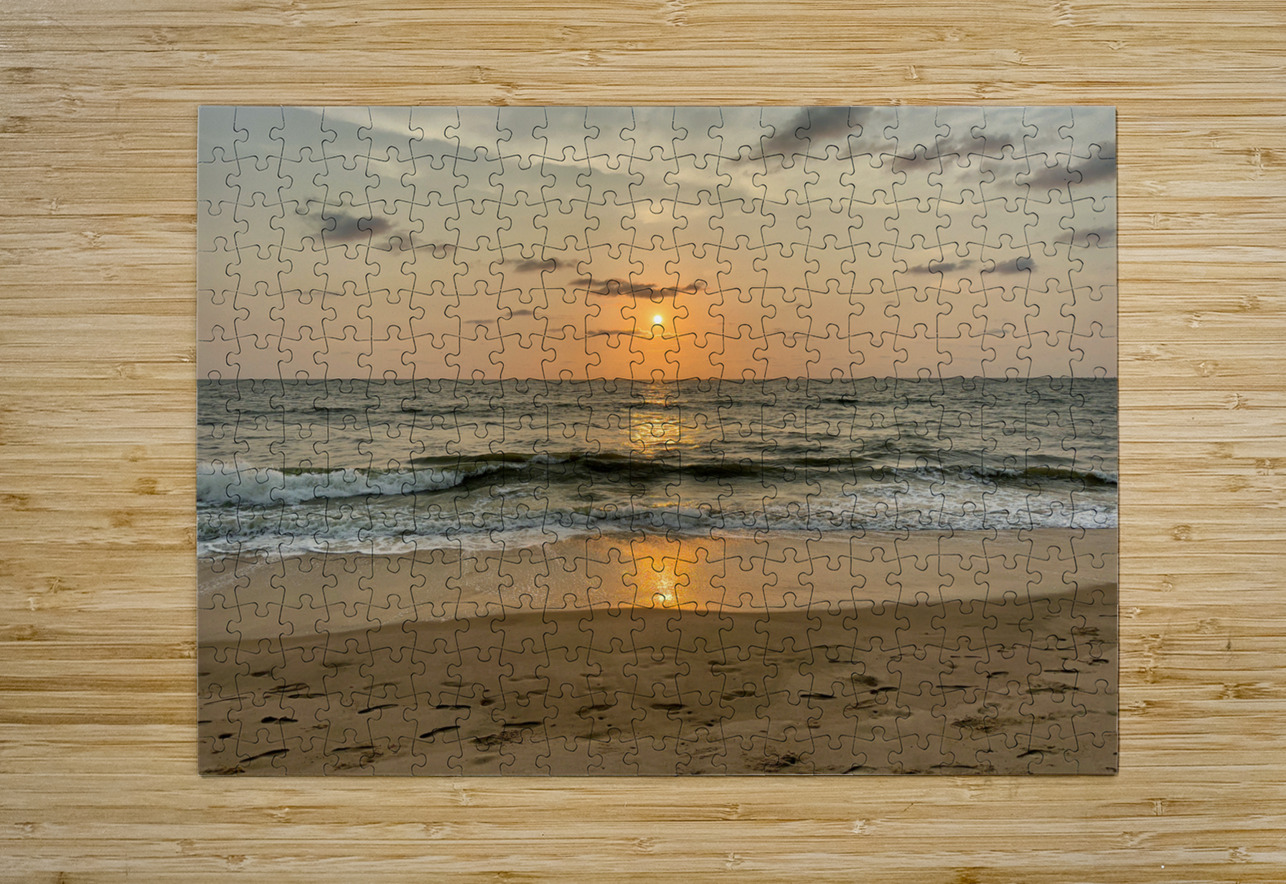Sunset by the Beach Jimmy Roy Photos Puzzle printing