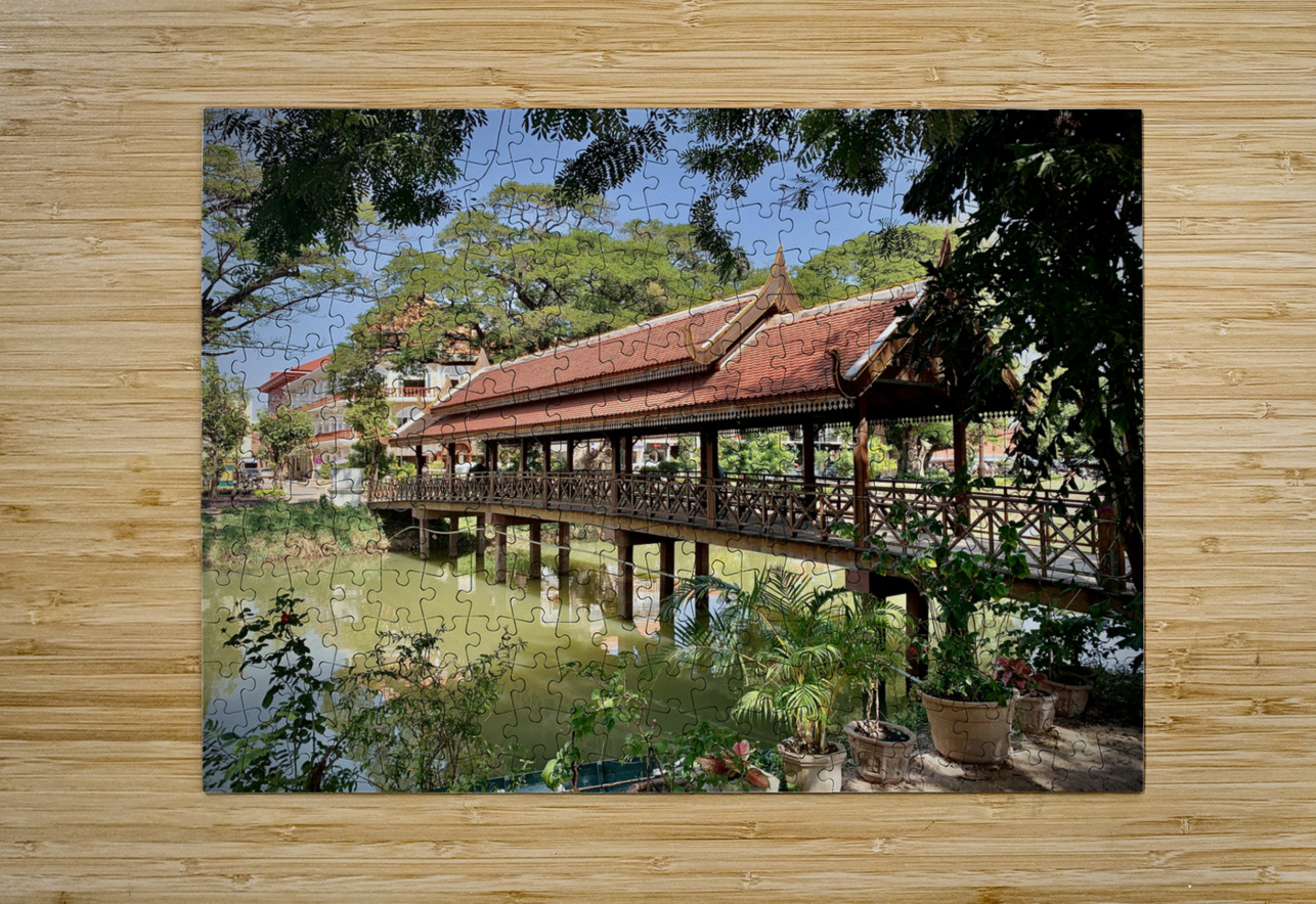 Fancy Walk Across the River Jimmy Roy Photos Puzzle printing