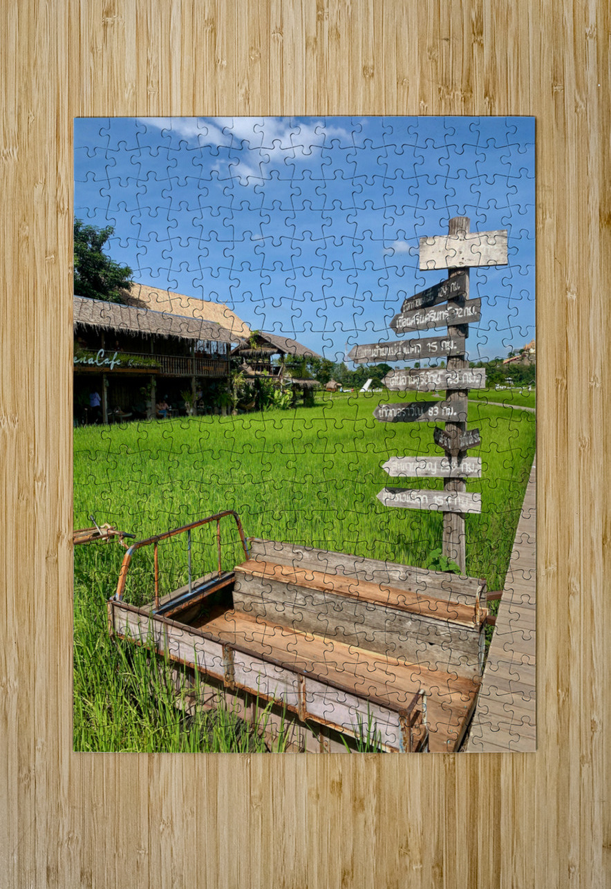 Follow the Arrow Jimmy Roy Photos Puzzle printing